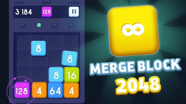 Merge Block 2048 Puzzle Online Game - Puzzle Game