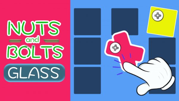 Nuts & Bolts: Screw Glass Puzzle Online Puzzle Game